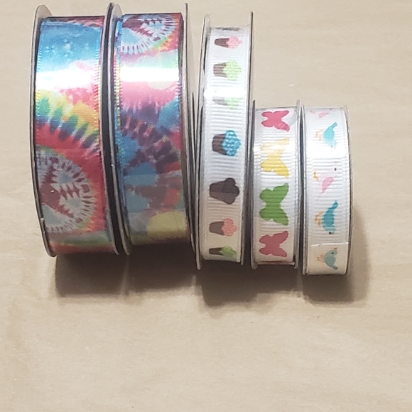 NWT Peace Palooza Craft Ribbon Bundle of 5 - Picture 8 of 16